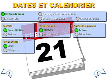 Notions temporelles - Dates et calendriers